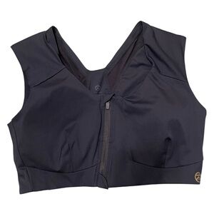 Kinflyte The Freedom II Zip Bra Posture Comfort Back Support Size‎ 2XL
